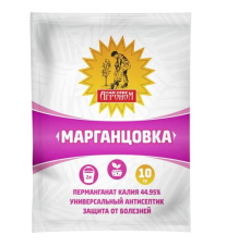 Марганцовка (перманганат калия) 10гр. (защита от болезней) Сам себе Агроном